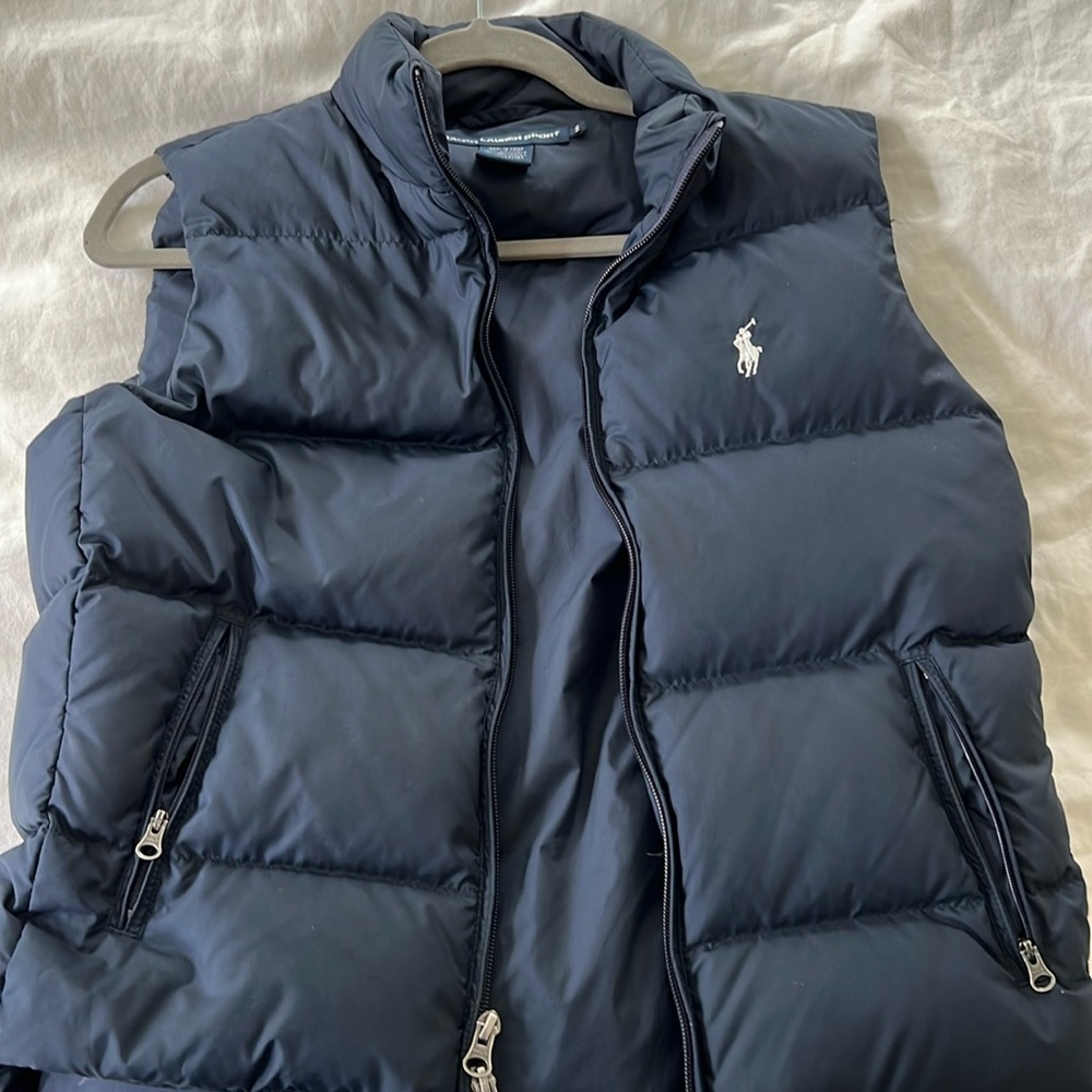Ralph Lauren Blue Puffy Vest